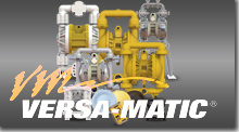 2013-4 正式代理美国Versa-Matic（威马）气动隔膜泵