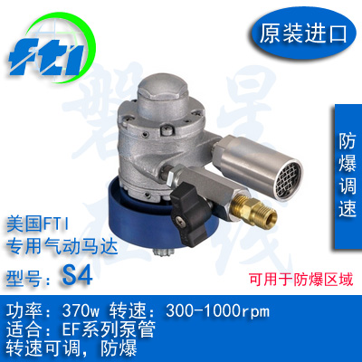 美国FTI进口桶泵插桶泵EF系列桶泵气动马达S4