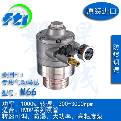 美国进口FTI插桶泵HVDP系列用气动马达M66